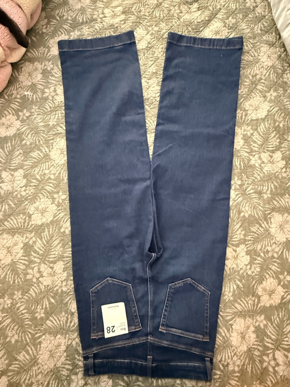 Reformation Bex Dark Blue Denim Jeans - Picture 5 of 8
